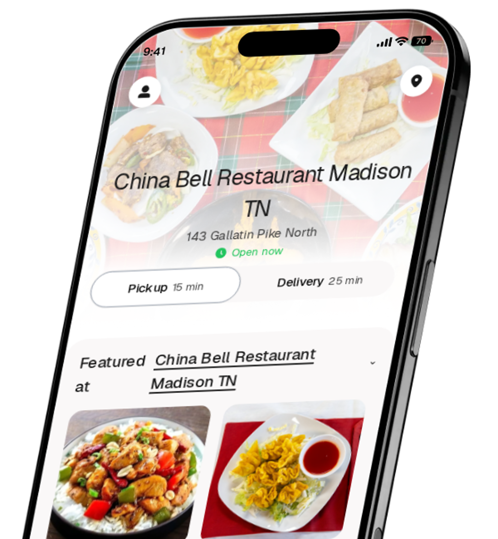 China Bell Restaurant Madison TN app preview