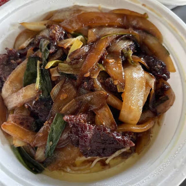 104. Mongolian Beef.