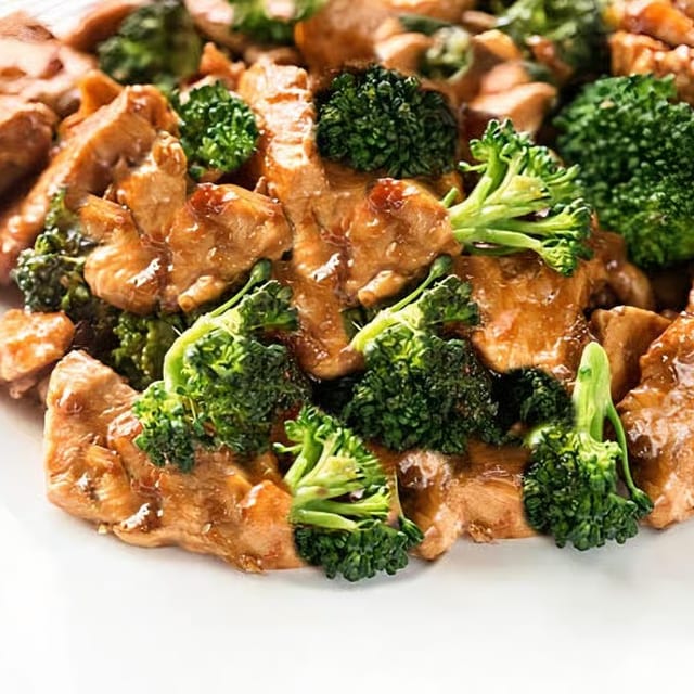 C3. Chicken with Broccoli.