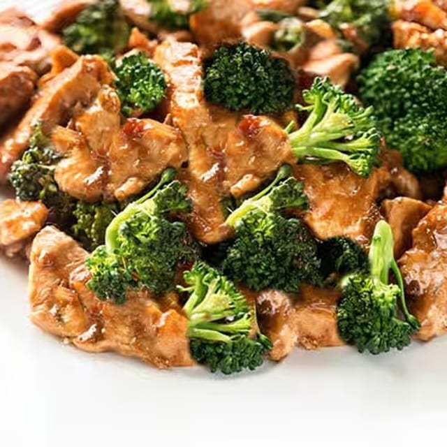 56. Chicken with Broccoli.